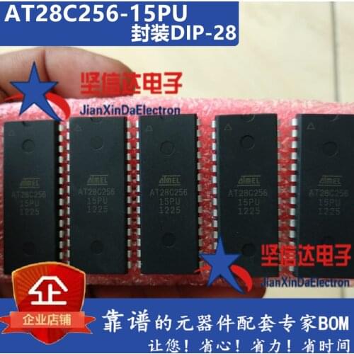 100% New&original AT28C256-15PU AT28C256 DIP-28