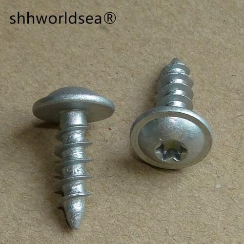 Shhworldsea 100PCS auto fasteners M5 Air filter, dashboard midrange speaker, multi-band antenna buckle for bmw