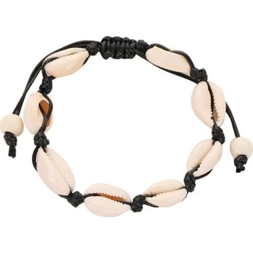 Natural Shell Anklets For Women Foot Jewelry Summer Beach Barefoot Bracelet Ankle On Leg Ankle Strap Bohemian Shell Anklets Gift