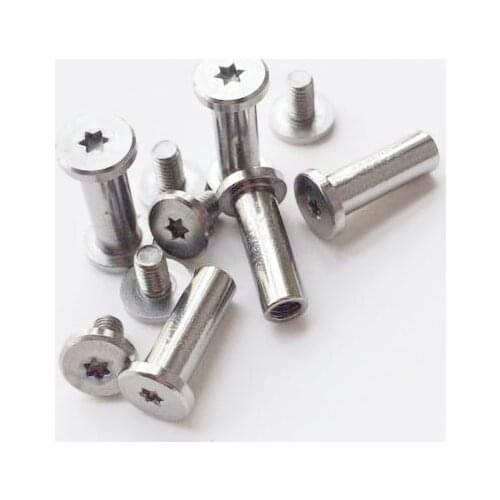 DIY Knife handle screw Flat-head inner hexagon screw 5x15mm total length 17mm