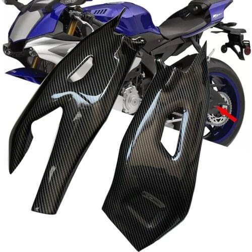 For Yamaha YZFR1 YZF R1 YZF-R1 2015 2016 2017 2018 2019 YZFR1 Carbon Color (ABS Plastic) Motorcycle Swingarm Cover Protector