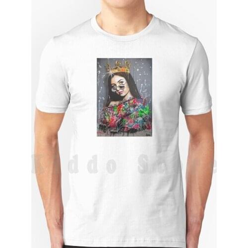 Angel Beatyful Eva Quen T Shirt Cotton Men DIY Print Cool Tee Hornet Kalash Pnl Orelsan Gambi Gims Zola Angel Eva Queen France