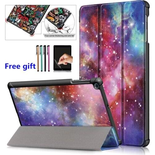 Magnetic funda tablet For samsung galaxy tab a 10 T510 T515 10.1 2019 Protective Shell Stand Case tablet for samsung t515 case