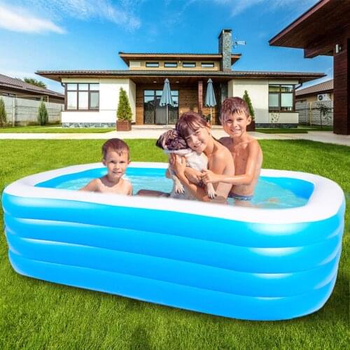 Inflatable Bathtub Foldable Thickened PVC Anti-wear Shower Barrel Sufficient height Dry and deflate to save no space