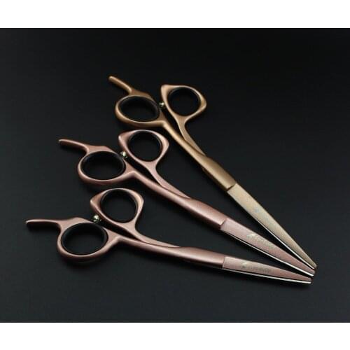 "Hairdressing Scissors Upgraded Scissors for a Stylish Look Hair Cutting Scissor 5 / 5.5 / 6.0 Inches Stainless Steel Type Teeth