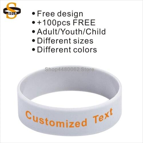 500pcs/lot 19mm rubber wirstbands for couples 3/4" silicone vape bands with printed logo ink filled logo