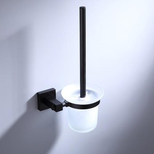 Toilet Brush Wall-mounted Holder Bathroom Cleaning Brush Holder Set Bathroom Accessories