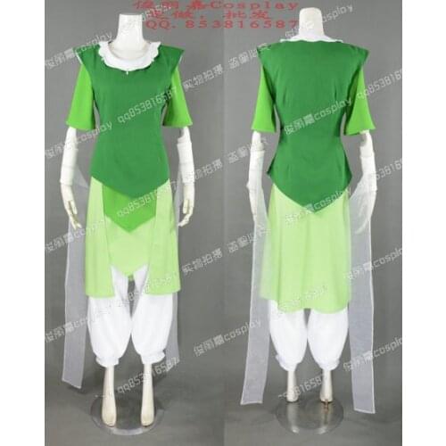 Avatar: Season 3 Opal Cosplay Costume coat +pant