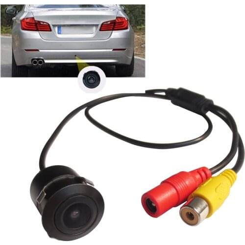 12V CMOS 18.5mm Vehicle Car Hidden Rear View Reverse Backup Camera Metal Shell for Truck, Camper,Trailer, RV (Only Camera)