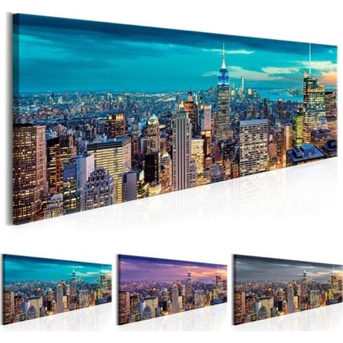 Large Diy 5d Diamond Painting New York City Night View cross stitch kits Mosaic Diamond Embroidery Hobby Craft Home DecorZP-1790