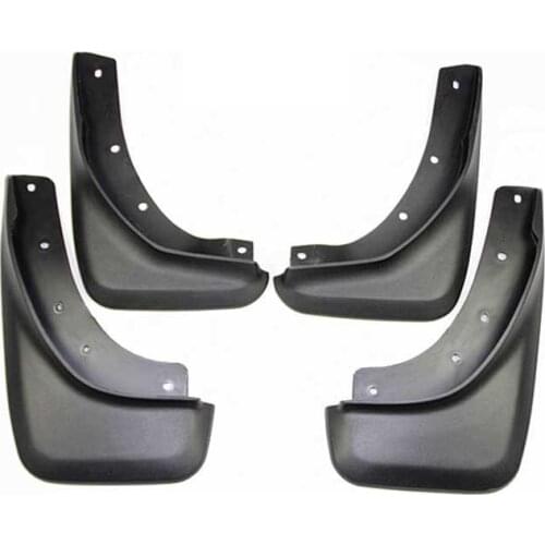 4pcs Premium Auto Front&Rear Heavy Duty Molded Flares Splash Mud Flaps Guards Fenders For Volvo S40 2009-2019