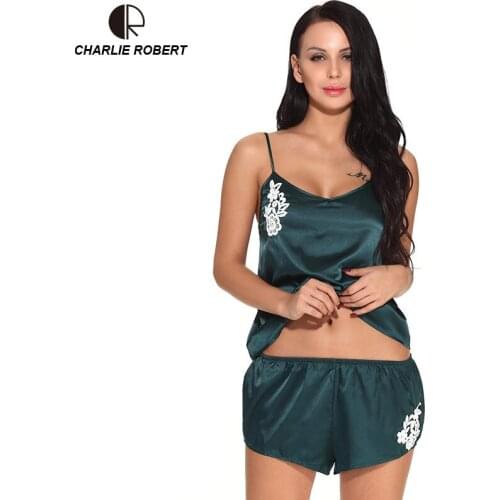 CHARLIE ROBERT Womens Summer Pajamas