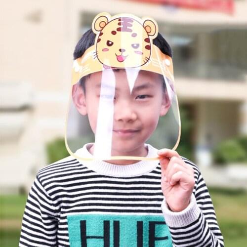 Baby Transparent Mask Head-mounted Protective Face Cover Cap Windproof Anti-fog Sunhat Infant Strollers Accessories Essentials