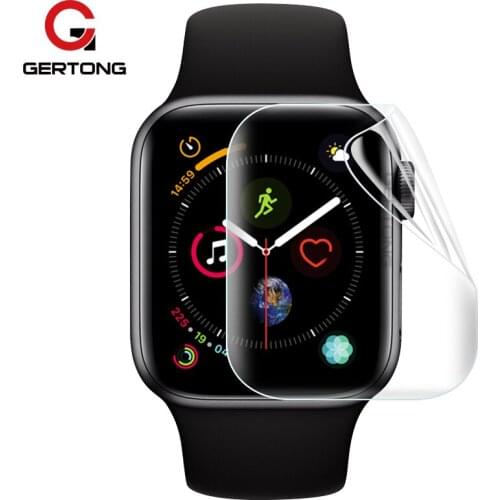 High Clear Soft Hydrogel Film For Apple Watch 4 44mm 40mm 42mm 38mm 4 3 2 1 Series Screen Protector Soft Glass Films