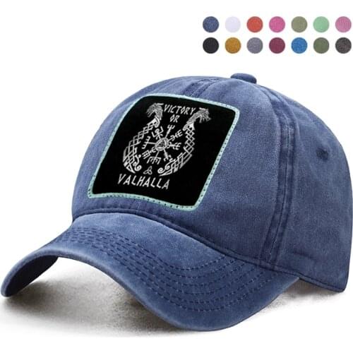 Odin Vikings Athelstan Valhalla Baseball CapHarajuku Hip Hop Dad Solid Trucker Hat Bob Hats Snapback Woman Man Boinas Bone Caps