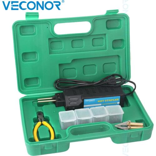 Professional Hot Stapler Plastic Repair System Welding Gun Bumper Fairing Auto Body Tool Plastic Welder Staple