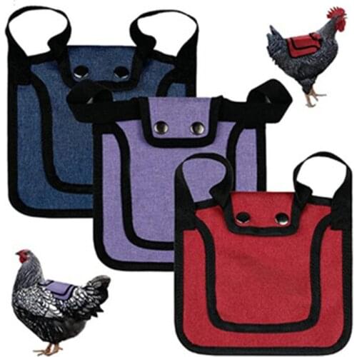 Adjustable Pet Clothes Hen Apron Poultry Hen Saddle Apron Feather Protection Holder Chicken Protector Hen Dress