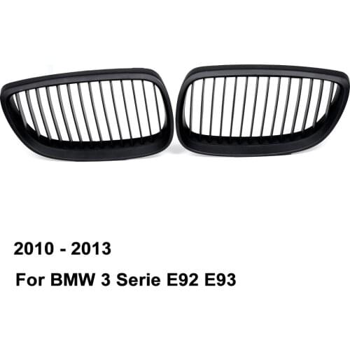 Kidney Grille Grill for BMW 3 Series E92 E93 316i 318i 320i 323i 325i 328i 330i 320d 325d 51137254968 51137254969 5113725497