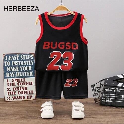 Prowow Boy Basketball Jersey Sport Kids Clothes Set Summer Childrens Vest + Shorts Casual Baby Clothing Mesh Teenagers Costume