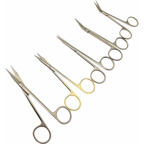 Birds beak scissors wow mouth scissors strabismus scissors Tissue scissors for cutting nose Veterinary Pet surgical Instruments