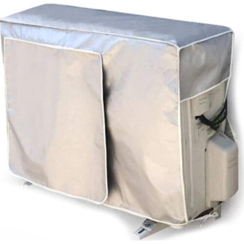 Outdoor Air Conditioning Cover Air Conditioner Waterproof Cleaning Cover Washing Anti-Dust Anti-Snow Cleaning Cover