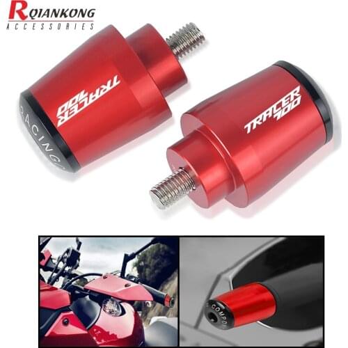 Universal motorcycle handlebar grips ends Handle Bar Ends Weights Silder Plugs For Yamaha Tracer 700 2016 2017 2018 2019 2020