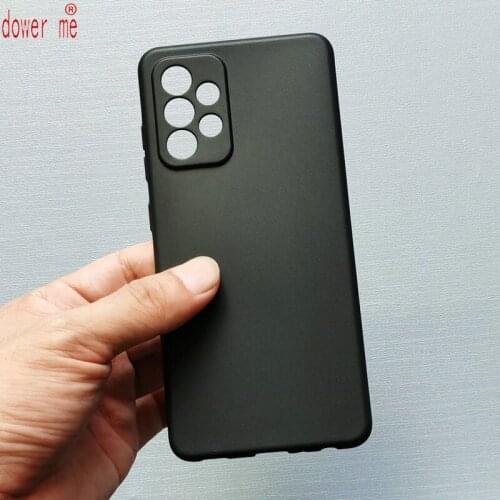 Dower me Protective Soft TPU Case Cover For Samsung Galaxy A52 Smartphone