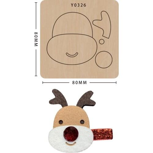 Animal Clipwood Mold Die-cutting Scrapbook Diy Bear Handmade Crafts To Make Decorative Supplies Mold Template