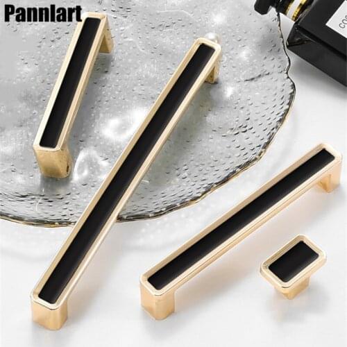 Pannlart 1 Pc Nordic Luxury Modern Handles Zinc Alloy Cabinet Mini Knobs Kitchen Cupboard Door Drawer Pulls Furniture Handle