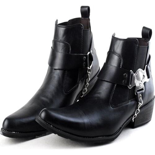 2020 Pointed Toe Zip Men Chelsea Boots Fashion Motorcycle Boots Winter British style Shoes Men Dress Ankle Boots sizes 38-44