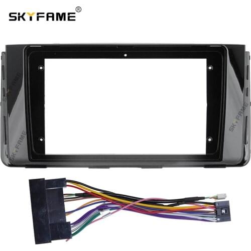 SKYFAME Car Frame Cable For HYUNDAI H350 2016+ Screen Dask Kit Fascia Frame