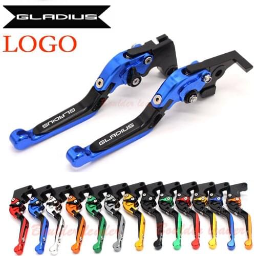 For SUZUKI sfv650 GLADIUS 2009-2013 WITH Free shipping Adjustable Motorcycle Folding Extendable Brake Clutch Lever