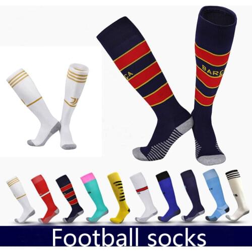 Football socks Stockings for girls boys Childrens Baby high socks kids summer Knee stockings