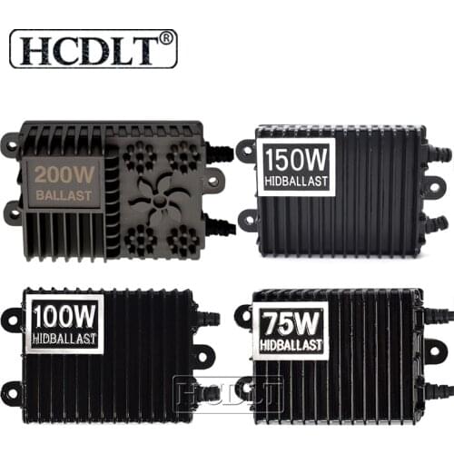 HCDLT 2PCS 200W Ballast Xenon 12V Car Headlight 75W 100W 150W HID Electronic Ballast For HID Converison Kit Xenon H7 H1 H3 H11