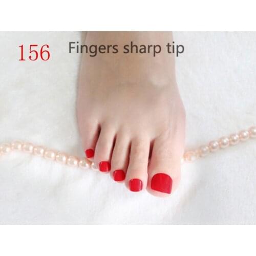 Beautiful female fashion short paragraph round toe candy fake tail red #156