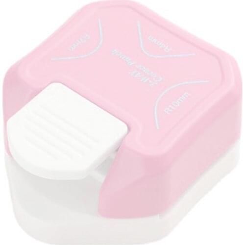Corner Punch for Photo Card Paper Corner 3-Way R4 R7 R10 Small Rounded Cutting Tools Cute and Portable Multi-Angle C7AA