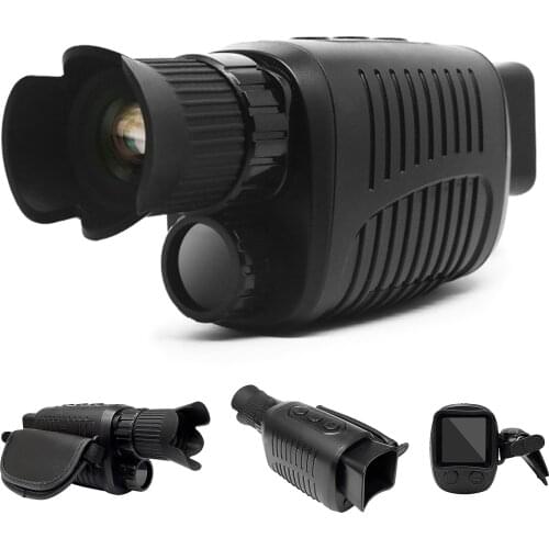 Infrared Optical Night Vision Monocular Device 5X Digital Zoom Photo Video Playback 500~1000M Full Dark Viewing Distance Hunting