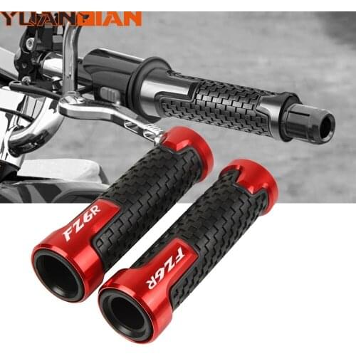CNC Motorcycle 7/8 22mm Handlebar hand Handle Bar Grips For YAMAHA FZ6R FAZER 2009-2017 2013 2014 2015 2016 2017 2018 2019 2020