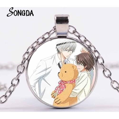 Anime Junjou Romantica Cosplay Necklace Takahashi Misaki Icon Usami Akihiko Collection Pendant Choker For Women Men Jewelry Gift