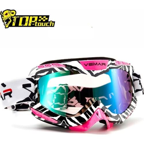 VEMAR Anti-fog Motorcycle Off-Road Goggles Ski Motocross Glasses Eyewear Snowboard Riding Glasses Motorbike Outdoor Dirt Lens
