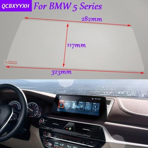 QCBXYYXH For BMW 5 Series F07 F11 F18 Car Styling GPS Navigation Screen Glass Protective Film Dashboard Display Protective Film