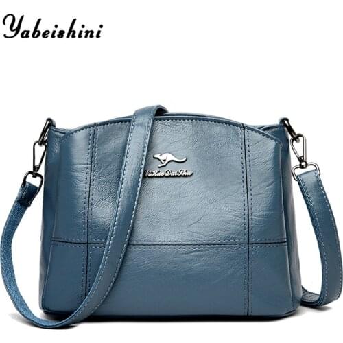 New luxury handbags women bags designer high quality leather crossbody bags for women 2020 casual multi-pocket shoulder bags