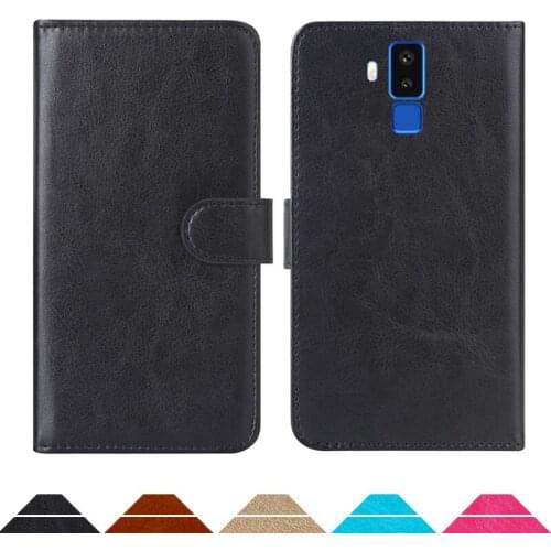 Luxury Wallet Case For Vernee X PU Leather Retro Flip Cover Magnetic Fashion Cases Strap