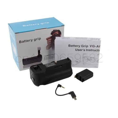 DMW-A6500 Camera Battery Grip with 2.4G Wireless Remote Control for Sony A6500 Cameras