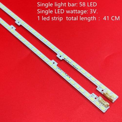 LED backlight strip for 2011SVS37-FHD-5K6K6.5K-LEFT RIGHT JVG4-370SMB-R2 JVG4-370SMA-R2 UE37D6500 UE37D6100SW LD370CGB-C2
