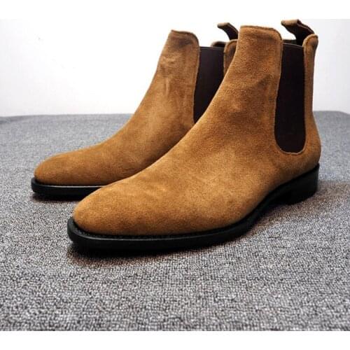 XIZOU Men's Chelsea Boots