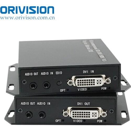 ZY-OD401 1920*1200@60HZ DVI Uncompressed MINI Optical Fiber Transceiver Extender Single-mode 1-core fiber