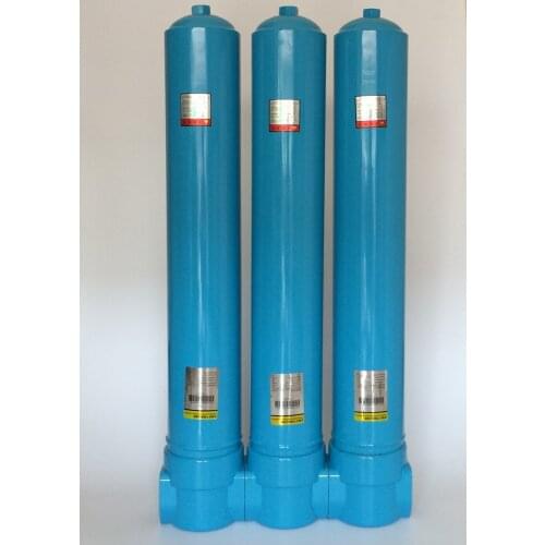 150/200 Compressor Air Precision Filter 15/20 Cubic Oil Water Separator Dewater Deoil Compressed Air Filter CTAH Automatic Dryer