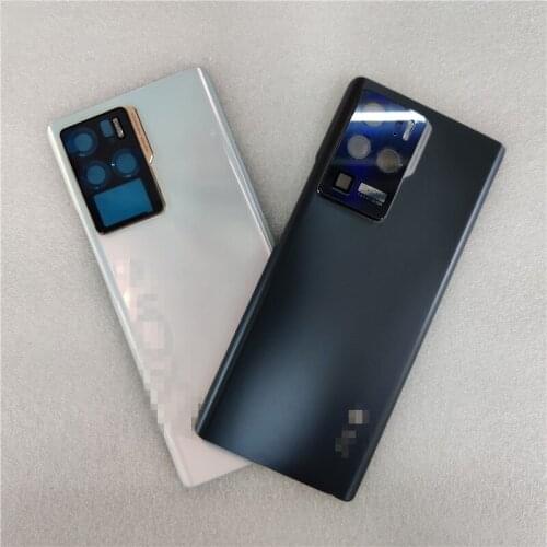 30Ultra Housing For ZTE Axon 30 Ultra Glass Back Battery Cover Repair Replace Phone Rear Door Case + Camera lens Logo