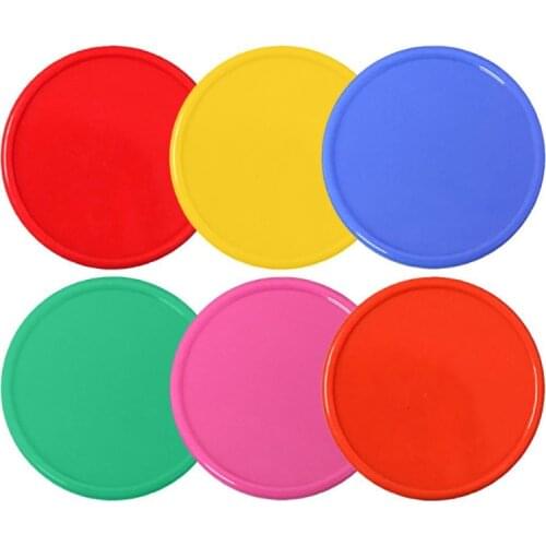 50Pcs/set Colored plastic coin blank, integral coin reward coin, no face value chip coin, token exchange coin 2.5cm